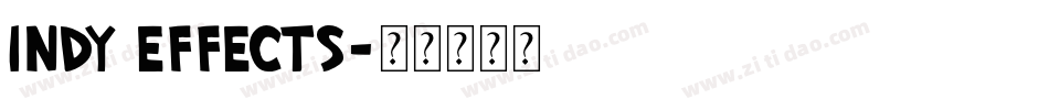 Indy Effects字体转换